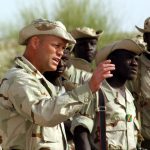 Un instructeur américain au Sahel. D. R.